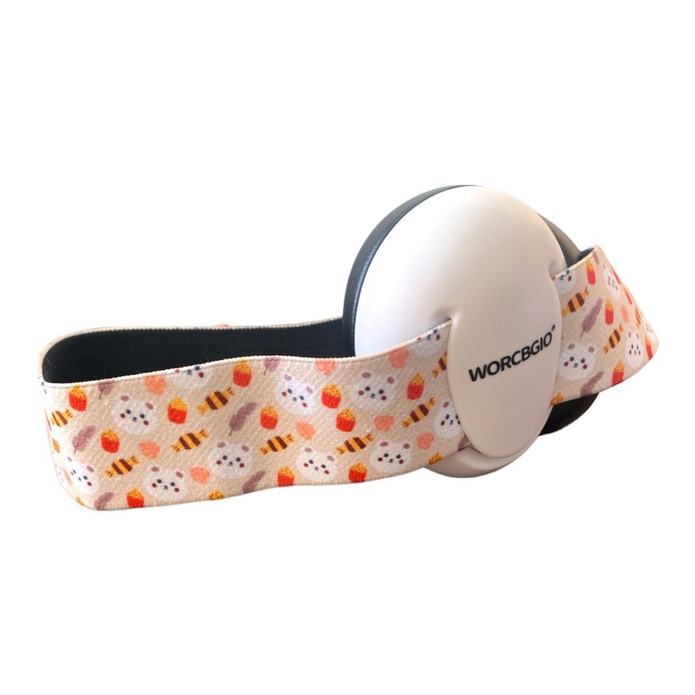 Noise Blocking Ear Muffs For Baby With Elastic Headband Hearing Protection